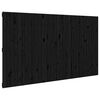 vidaXL S&auml;ngynp&auml;&auml;ty sein&auml;lle musta 204x3x110 cm t&auml;ysi m&auml;nty