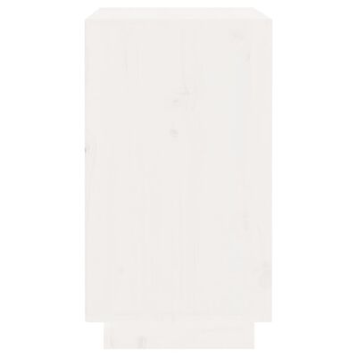 vidaXL Viinikaappi valkoinen 55,5x34x61 cm täysi mänty