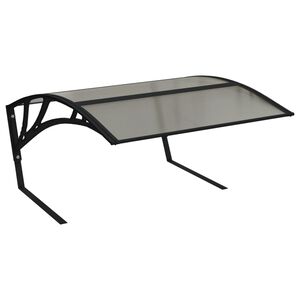 vidaXL Robottiruohonleikkurin autotalli musta 80x101x46 cm