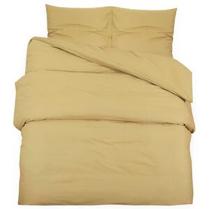 vidaXL Pussilakanasetti taupe 140x200 cm kevyt mikrokuitu