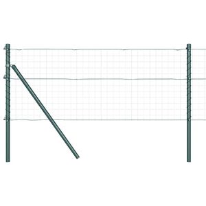 vidaXL Aitalatu Muut 52 pcs Vihreä 3,2 x 3,2 x 80 cm Teräs