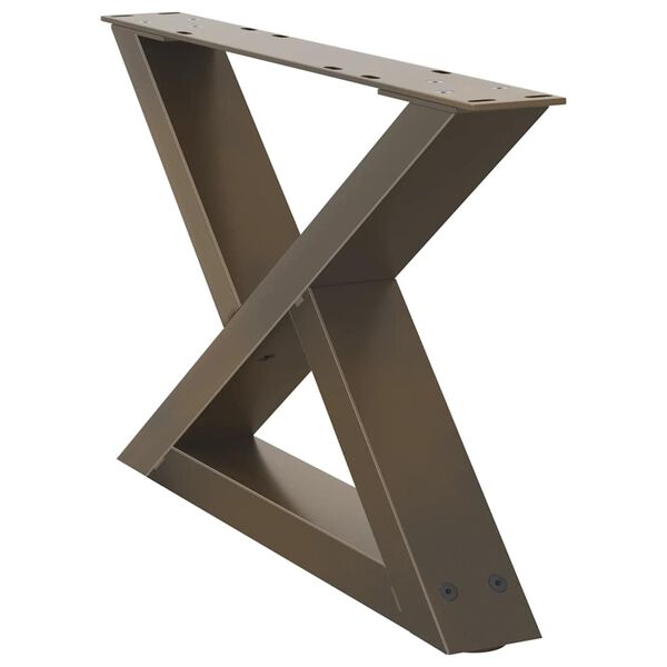 vidaXL Sohvap&ouml;yd&auml;n jalat 2 kpl Luonnonv&auml;rinen ter&auml;s 50x(30-31,3) cm Ter&auml;s