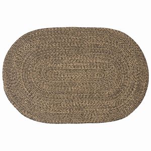 vidaXL Alue matot Musta 100 x 152 cm Juutti