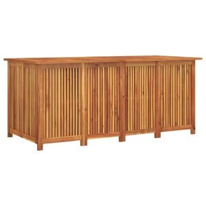 vidaXL Ulkos&auml;ilytyslaatikko 175x80x75 cm t&auml;ysi akasiapuu