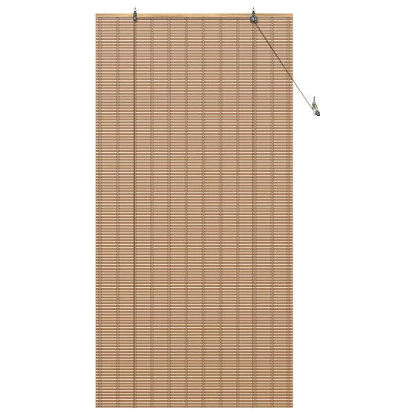 vidaXL Rullaverho verhoilla Luonto 110 x 220 cm Bambu