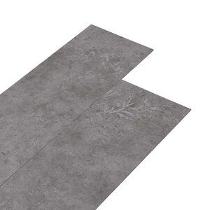 vidaXL Lattialankut Betoninharmaa 5,02 m&sup2; 36 kpl Polyvinyylikloridi