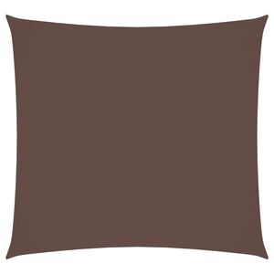 vidaXL Aurinkopurje Oxford-kangas neli&ouml; 2x2 m ruskea