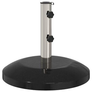 vidaXL Parasolipohja 40-50 mm pylv&auml;&auml;lle 26.75 kg Musta