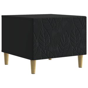 vidaXL Sohvap&ouml;yt&auml; Musta 50 x 49 x 40 cm Tekninen puu