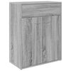 vidaXL Senkki harmaa Sonoma 60x30x75 cm tekninen puu