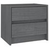 vidaXL Y&ouml;p&ouml;yt&auml; harmaa 40x30,5x35,5 cm t&auml;ysi m&auml;nty