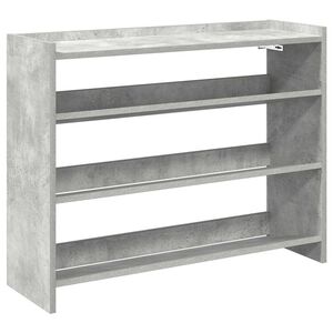 vidaXL Kenk&auml;teline betoninharmaa 80x25x62 cm tekninen puu