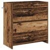 vidaXL Kylpyhuoneen allaskaappi Vanha puu 78,5 x 37,5 x 81 cm
