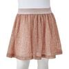 Lasten hame kimaltava pehmeä pinkki 128