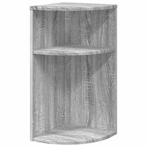vidaXL P&auml;&auml;typ&ouml;yt&auml; 29,5 x 29,5 x 60 cm Tekninen puu Harmaa Sonoma