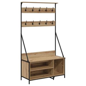 vidaXL Vaatev&auml;line Artisan tammi 100 x 41 x 184 cm Tekninen puu