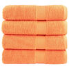 vidaXL Premium Pyyhkeet SOLUND 4 kpl vihre&auml; 100x150 cm 600 gsm