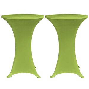 vidaXL Venyv&auml; P&ouml;yd&auml;nsuoja 2 kpl 60 cm Vihre&auml;