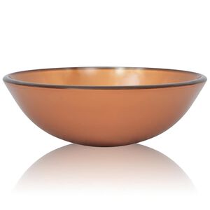 vidaXL Pesuallas Karkaistu Lasi 42 cm Ruskea