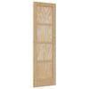 vidaXL Sis&auml;ovi 61 x 198,5 cm vaneri Luonnollinen