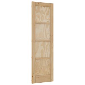 vidaXL Sis&auml;ovi 61 x 198,5 cm vaneri Luonnollinen