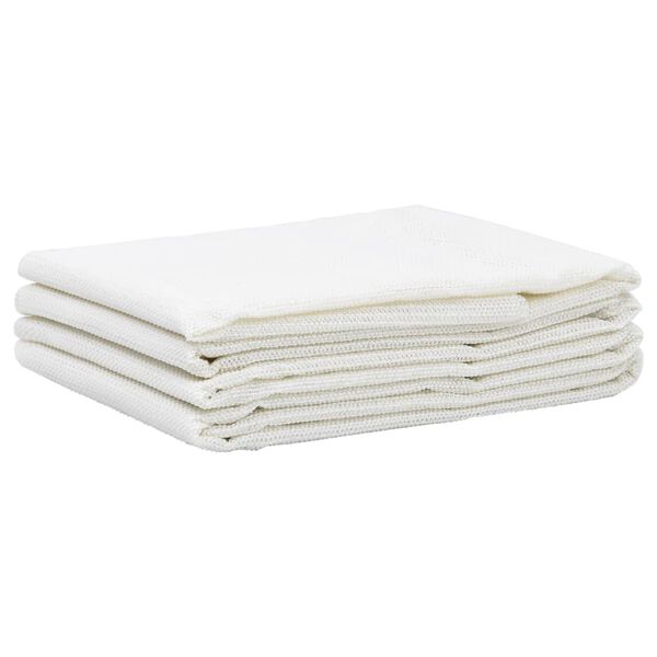 vidaXL Telttamatto 100x500 cm valkoinen