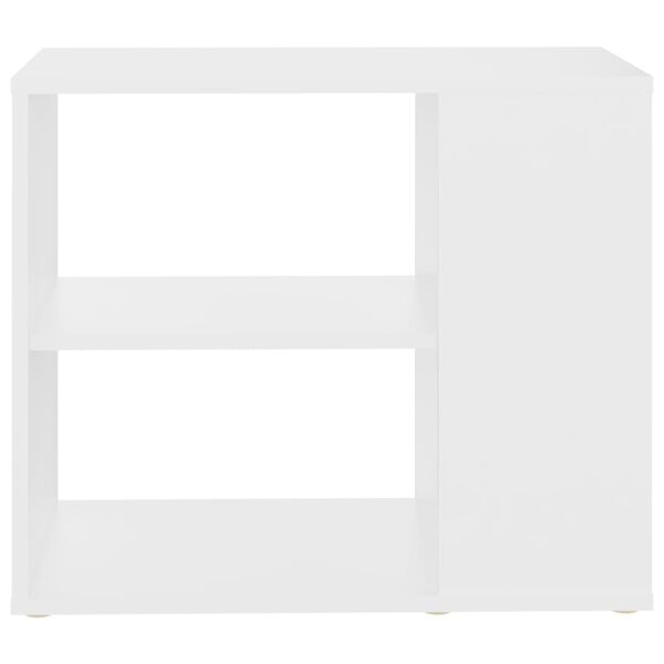 vidaXL Sivukaappi valkoinen 60x30x50 cm tekninen puu