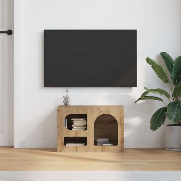 vidaXL TV-kaappi Artisan tammi 60 x 35 x 40 cm Tekninen puu