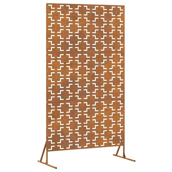 vidaXL Yksityisyysnäyttö Harmaa 100 x 50 x 180 cm Teräs