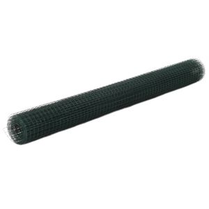 vidaXL Kanaverkko ter&auml;s PVC pinnoitteella 10x1,5 m vihre&auml;
