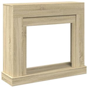 vidaXL Takan ymp&auml;rys Sonoma-tammi 100x30x87,5 cm tekninen puu