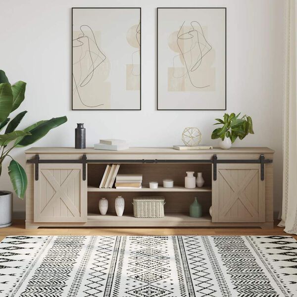 vidaXL Liukukaapin ovisarja 200 cm hiiliter&auml;s