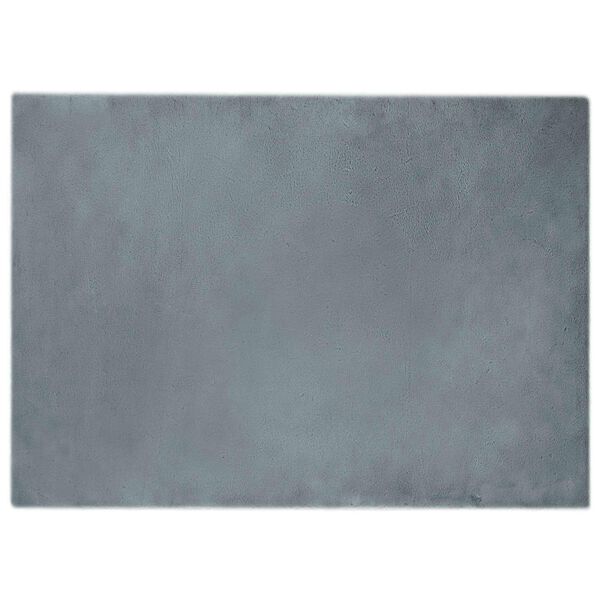 vidaXL Keinotekoinen Kanin Turkis Matto Olite Antrasiitti 200 x 280 cm