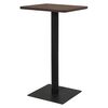 vidaXL Bistrop&ouml;yt&auml; tumma tuhka 60x60x107 cm