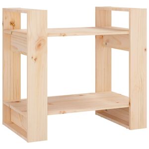 vidaXL Kirjahylly/tilanjakaja 60x35x57 cm t&auml;ysi m&auml;nty