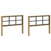 vidaXL K&auml;sinojien moduuli 2 pcs valkoinen 80 x 6 x 61 cm