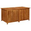 vidaXL Puutarhan varastolaatikko 150x80x75 cm t&auml;ysi akaasiapuu