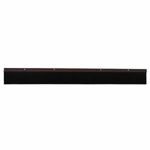 vidaXL Kierteellinen oven harjasulku 6 kpl Ruskea 100 cm Alumiiniseos