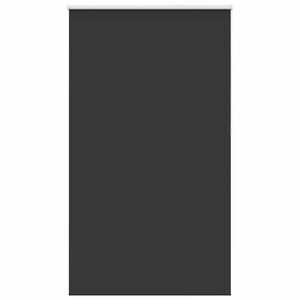 vidaXL Rullaverho Blackout Musta 130x210 cm Kankaan leveys 126,6 cm