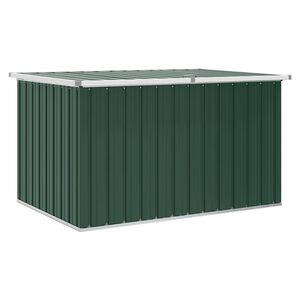 vidaXL Puutarhan varastoarkku vihre&auml; 150x101x91 cm