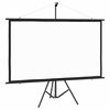vidaXL Valkokangas jalustalla 72" 16:9