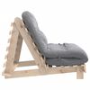 vidaXL Futon vuodesohva patjalla 100x206x11 cm t&auml;ysi m&auml;nty