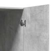 vidaXL Pesukonekaappi betoninharmaa 71x71,5x91,5 cm