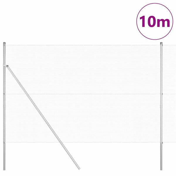 vidaXL Aitalatu Hopea 10 x 1,5 m (16 x 16 mm verkko) Ter&auml;s