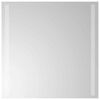 vidaXL Kylpyhuoneen LED-peili 50x50 cm