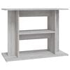 vidaXL Akvaarioteline harmaa Sonoma-puu 80x35x60 cm