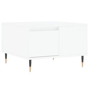 vidaXL Sohvap&ouml;yt&auml; valkoinen 55x55x36,5 cm tekninen puu