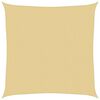vidaXL Aurinkopurje hiekka 3x3 m 100% Oxford polyesteri