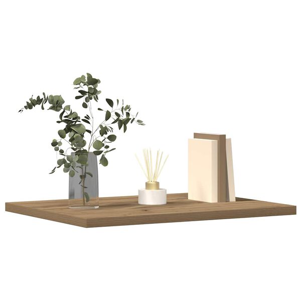 vidaXL Kirjahyllytasot 4 kpl artesaani tammi 40x30x1,5 cm lastulevy