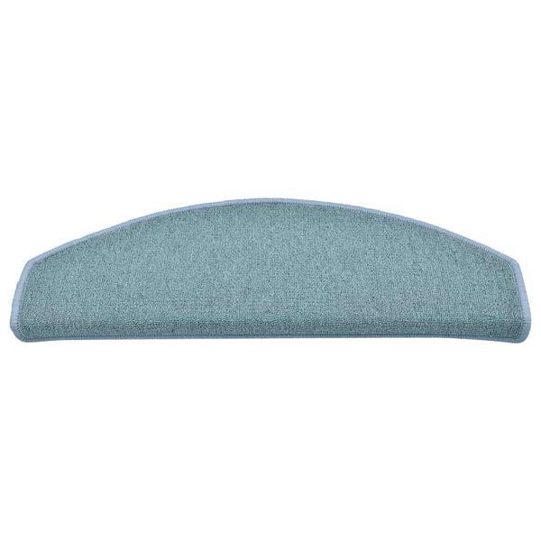 vidaXL Porrasmatot 30 kpl 65x24x4 cm merensininen puolipy&ouml;re&auml; suuri